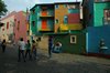 Mooie kleuren in La Boca