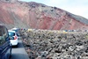 File bij Nationaal Park Timanfaya