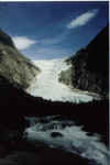 Gletsjer van Briksdalbreen (a) (Noorwegen)